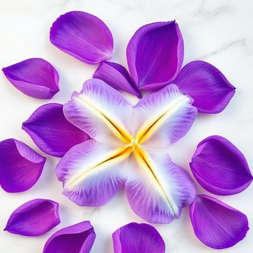 Iris als sfeerbeeld voor een achtergrondartikel over geurnoten